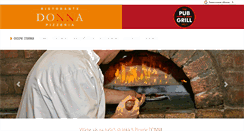 Desktop Screenshot of pizzadonna.cz